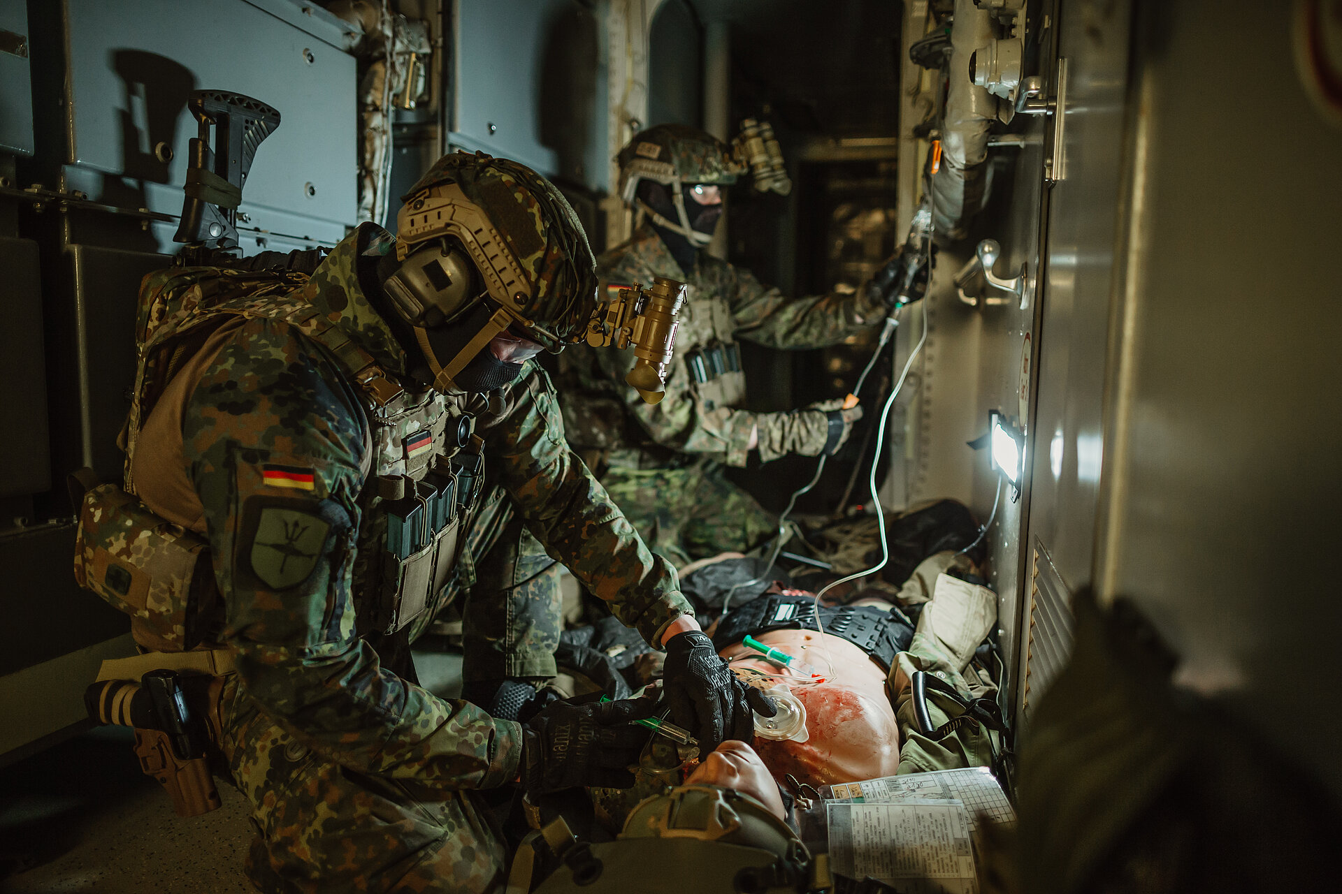 faLKE in use during a medical operation. faLKE in use during a medical operation.