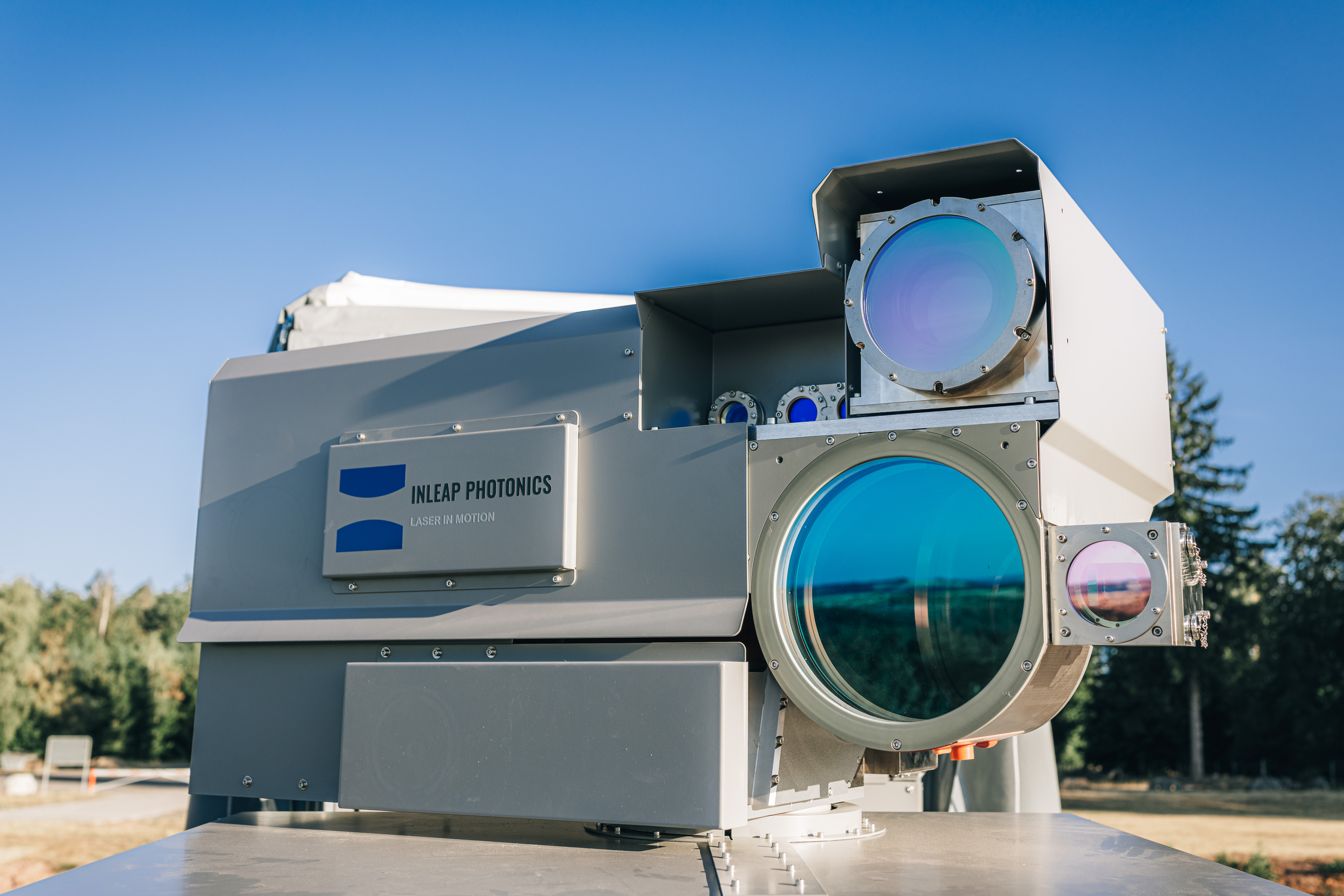 Lasereinheit des Innovationsvorhabens Laserdome